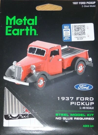 Metal Earth - 1937 Ford Pickup Truck - Afbeelding 3