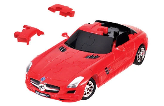 Mercedes-Benz SLS AMG GT (rood) - 3d Puzzel 1:32 (62) - Afbeelding 2