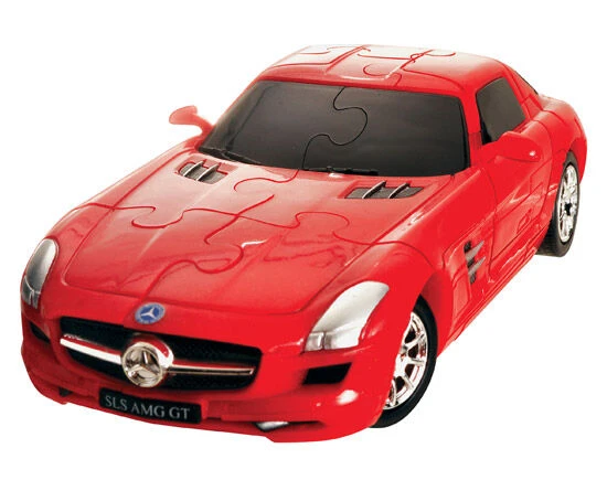 Mercedes-Benz SLS AMG GT (rood) - 3d Puzzel 1:32 (62)
