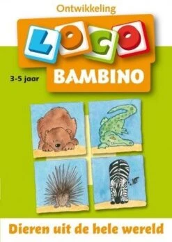 Bambino Loco Boekje: Dieren Uit De Hele Wereld (3-5 Jaar)