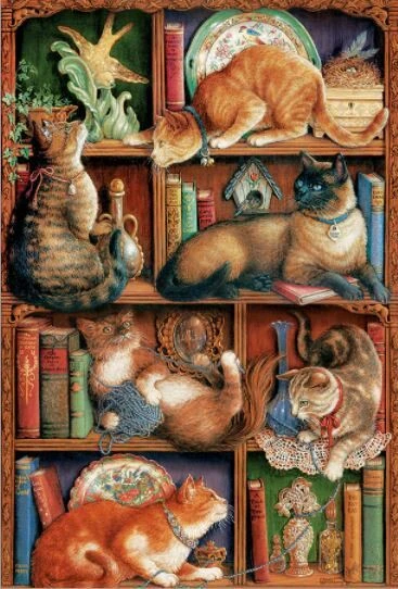 Feline Bookcase (2000)