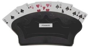 Kaartenhouder Kunststof Zwart