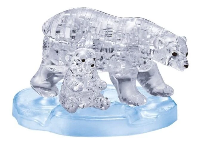 Crystal 3D Puzzle - Ijsbeer Duo (40)
