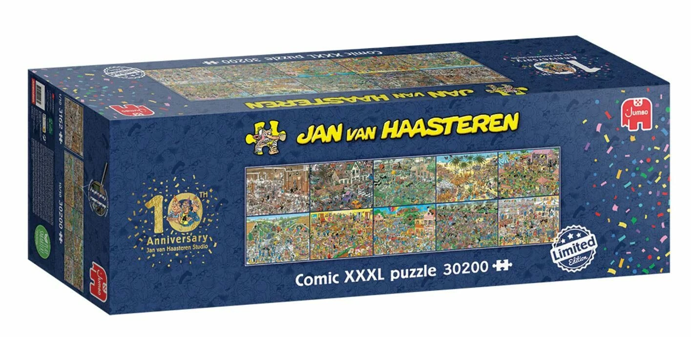 Jan Van Haasteren 10th Anniversary Comic XXXL Puzzle (30200)