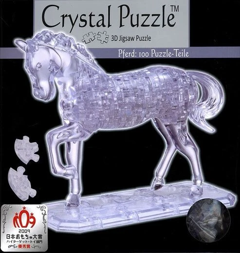 Crystal 3D Puzzle - Paard (100)