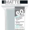 Small Deck Protector Sleeves Pro-Matte (62x89mm) Clear (60)
