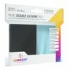 Standard Card Game Sleeves PRIME Double Sleeving Pack (66x91mm) ZWART (80)