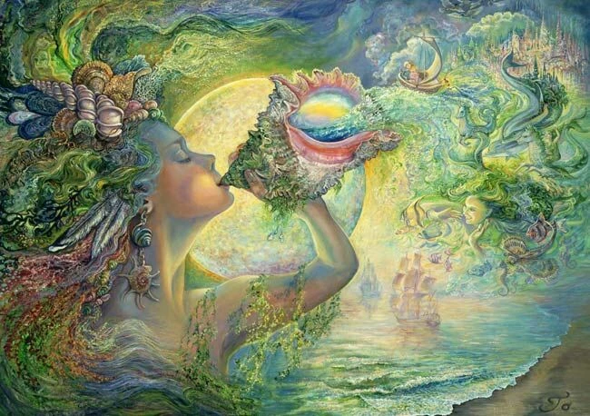 Josephine Wall - Call Of The Sea (1500) - Afbeelding 2