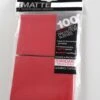 Deck Protector Sleeves Pro Matte (66x91mm) Red (100)