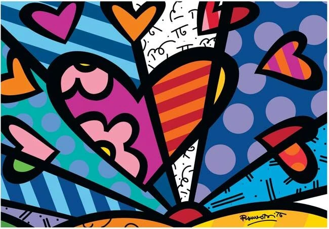 Romero Britto - Sunset (2000) - Afbeelding 2